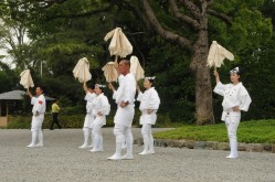 Ceremony at Ise Jingu's outer shrine.