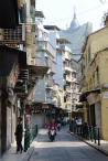 Macau's backstreets.