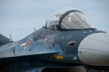 Detail of the F-2 cockpit.